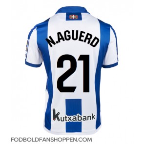 Real Sociedad Nayef Aguerd #21 Hjemmebanetrøje 2024-25 Kortærmet